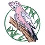 Oklahoma design #Wo078 Rose breasetd cockatoo Oklahoma design #Wo078 Rose breasetd cockatoo